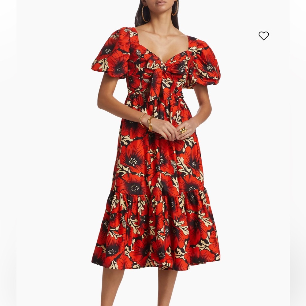 Elisamama - Funke Floral Midi-Dress